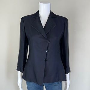 Armani Collezioni 3-Button Career Blazer Jacket